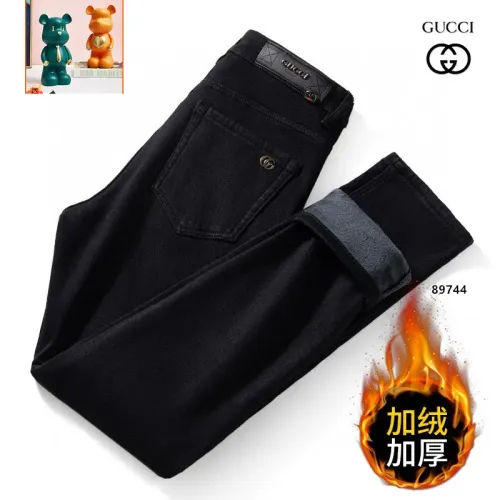 Replica Gucci Jeans For Men #1394534 $52.00 USD for Wholesale