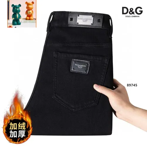 Replica Dolce & Gabbana D&G Jeans For Men #1394536 $52.00 USD for Wholesale