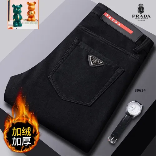 Replica Prada Jeans For Men #1394564 $52.00 USD for Wholesale