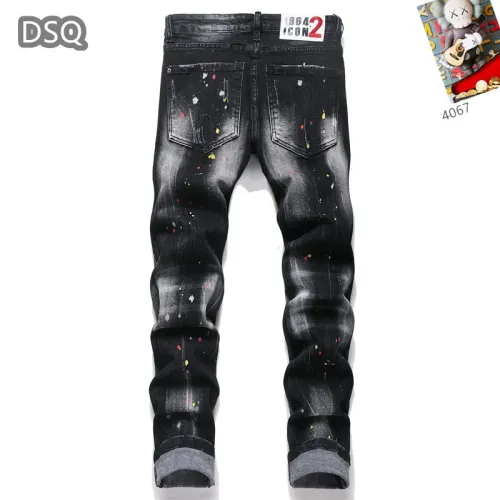 Replica Dsquared Jeans For Men #1394573 $48.00 USD for Wholesale
