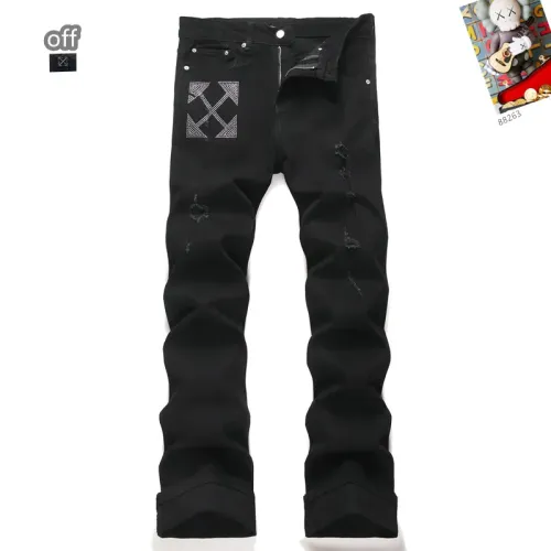 Replica Off-White Jeans For Men #1394577 $48.00 USD for Wholesale