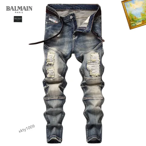 Cheap Balmain Jeans For Men #1394584, $$48.00 USD On Balmain Jeans