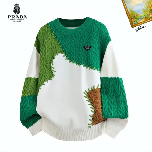 Cheap Prada Sweaters Long Sleeved For Men #1394613, $$48.00 USD On Prada Sweaters