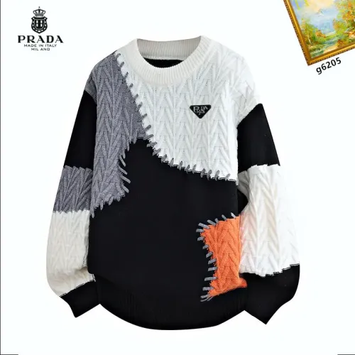 Cheap Prada Sweaters Long Sleeved For Men #1394616, $$48.00 USD On Prada Sweaters