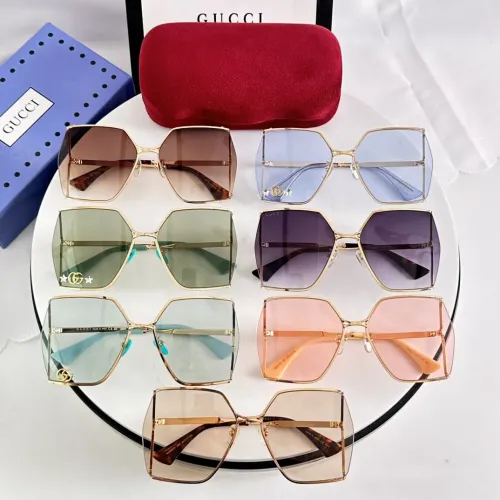 Replica Gucci AAA Quality Sunglasses #1394632 $48.00 USD for Wholesale