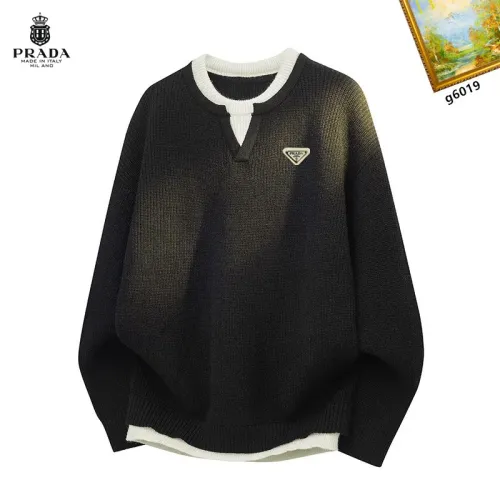 Cheap Prada Sweaters Long Sleeved For Men #1394633, $$48.00 USD On Prada Sweaters