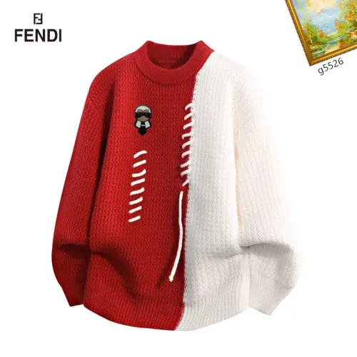 Cheap Fendi Sweaters Long Sleeved For Men #1394638, $$48.00 USD On Fendi Sweaters