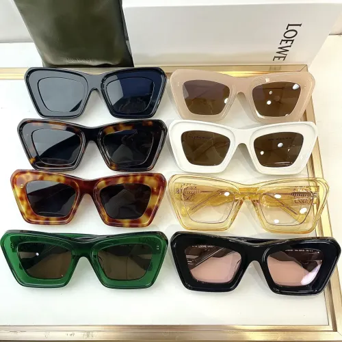 Replica LOEWE AAA Quality Sunglasses #1394654 $60.00 USD for Wholesale