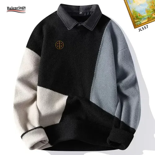 Cheap Balenciaga Sweaters Long Sleeved For Men #1394670, $$48.00 USD On Balenciaga Sweaters