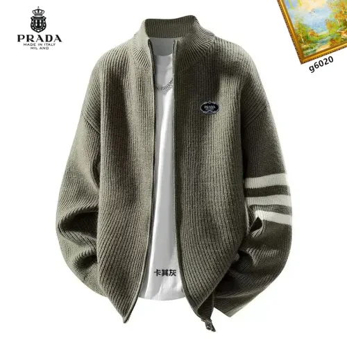 Cheap Prada Sweaters Long Sleeved For Men #1394692, $$48.00 USD On Prada Sweaters