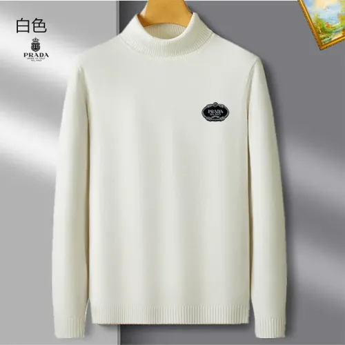 Cheap Prada Sweaters Long Sleeved For Men #1394791, $$42.00 USD On Prada Sweaters