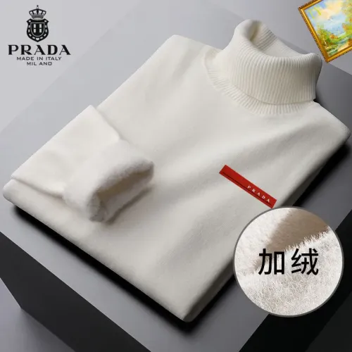 Cheap Prada Sweaters Long Sleeved For Men #1395046, $$48.00 USD On Prada Sweaters