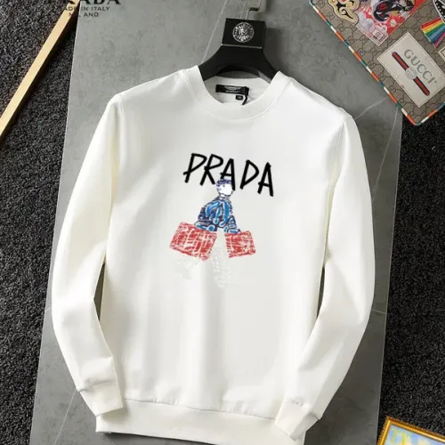 Cheap Prada Hoodies Long Sleeved For Men #1395097, $$40.00 USD On Prada Hoodies