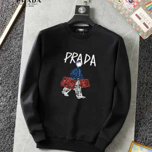 Cheap Prada Hoodies Long Sleeved For Men #1395098, $$40.00 USD On Prada Hoodies