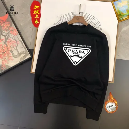 Cheap Prada Hoodies Long Sleeved For Men #1395158, $$45.00 USD On Prada Hoodies