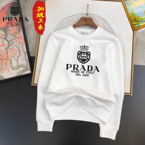 Cheap Prada Hoodies Long Sleeved For Men #1395175, $$45.00 USD On Prada Hoodies
