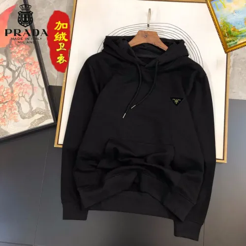 Cheap Prada Hoodies Long Sleeved For Men #1395182, $$45.00 USD On Prada Hoodies