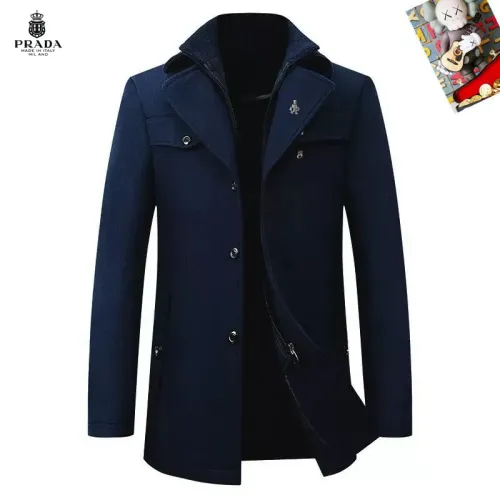 Cheap Prada Coats Long Sleeved For Men #1395483, $$80.00 USD On Prada Coats