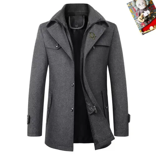 Cheap Christian Dior Coats Long Sleeved For Men #1395489, $$80.00 USD On Christian Dior Coats