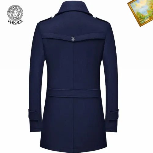Replica Versace Coats Long Sleeved For Men #1395537 $88.00 USD for Wholesale