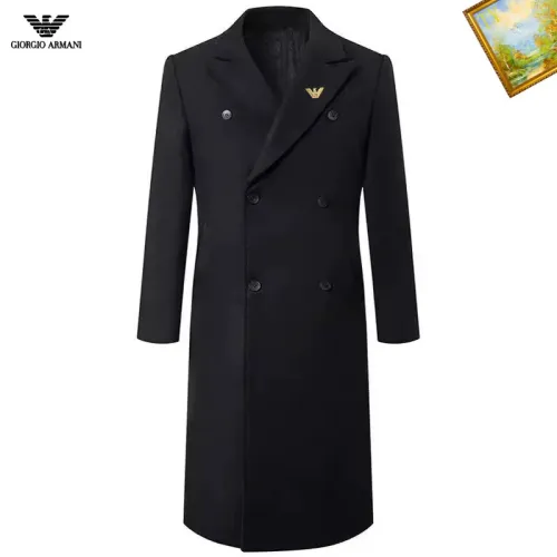 Cheap Armani Coats Long Sleeved For Men #1395551, $$88.00 USD On Armani Coats