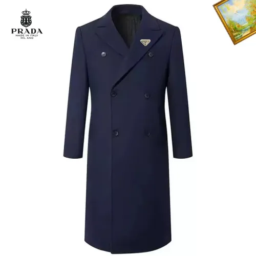 Cheap Prada Coats Long Sleeved For Men #1395552, $$88.00 USD On Prada Coats
