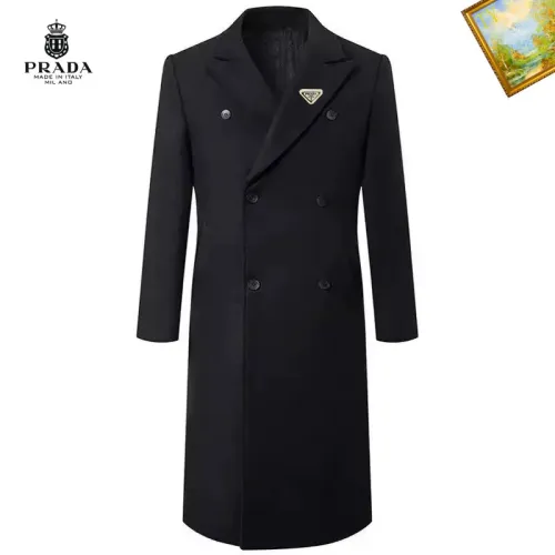 Cheap Prada Coats Long Sleeved For Men #1395553, $$88.00 USD On Prada Coats