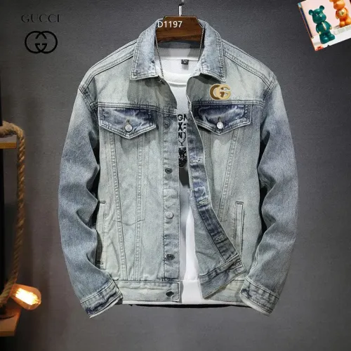 Cheap Gucci Jackets Long Sleeved For Men #1395582, $$60.00 USD On Gucci Jackets