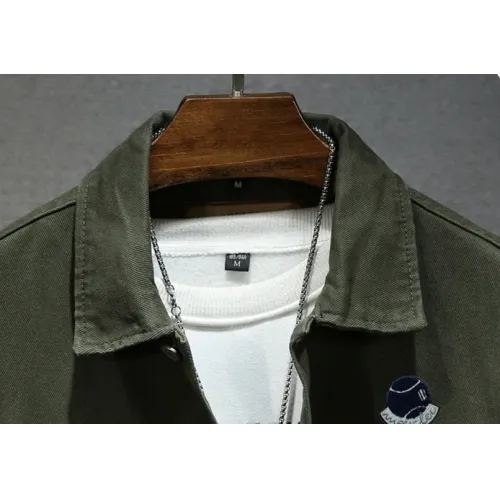 Replica Moncler Jackets Long Sleeved For Men #1395584 $60.00 USD for Wholesale