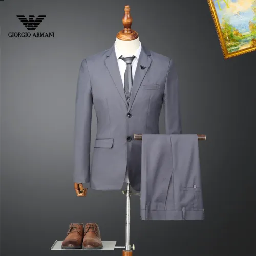 Cheap Armani Tracksuits Long Sleeved For Men #1395677, $$92.00 USD On Armani Tracksuits