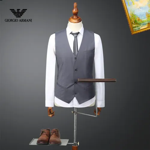 Replica Armani Tracksuits Long Sleeved For Men #1395677 $92.00 USD for Wholesale