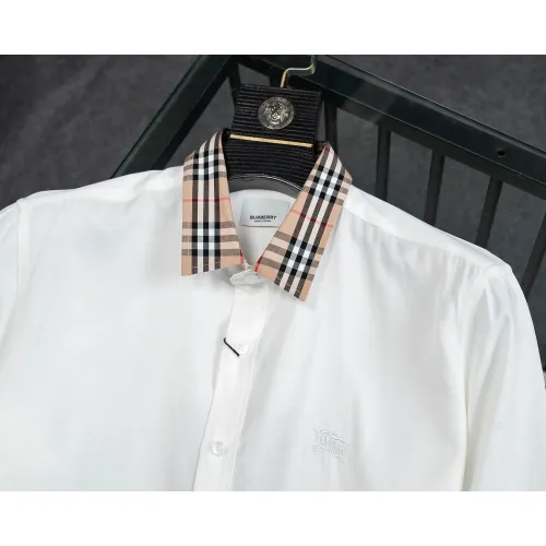 Replica Burberry Shirts Long Sleeved For Men #1395837 $40.00 USD for Wholesale