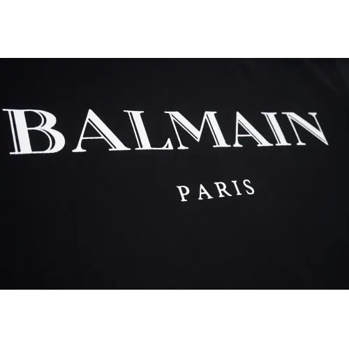 Replica Balmain T-Shirts Short Sleeved For Unisex #1395886 $32.00 USD for Wholesale