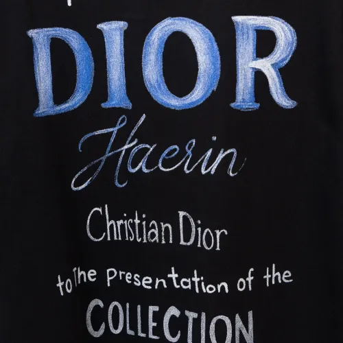 Replica Christian Dior T-Shirts Short Sleeved For Men #1395910 $36.00 USD for Wholesale
