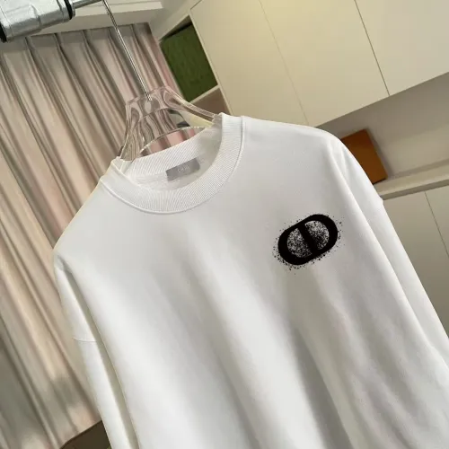 Replica Christian Dior Hoodies Long Sleeved For Unisex #1395958 $52.00 USD for Wholesale