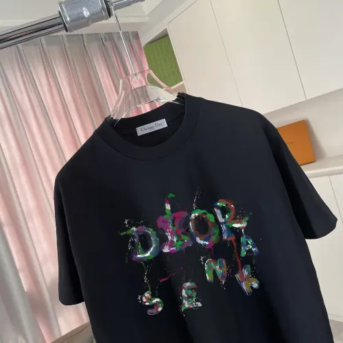 Replica Christian Dior T-Shirts Short Sleeved For Unisex #1395974 $45.00 USD for Wholesale