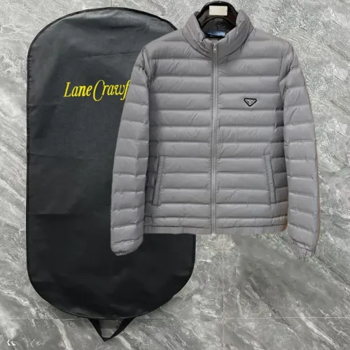 Cheap Prada Down Feather Coat Long Sleeved For Men #1396000, $$190.00 USD On Prada Down Feather Coat