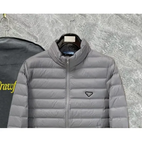 Replica Prada Down Feather Coat Long Sleeved For Men #1396000 $190.00 USD for Wholesale