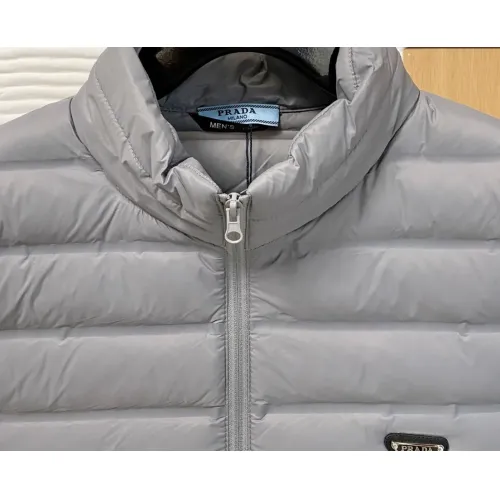 Replica Prada Down Feather Coat Long Sleeved For Men #1396000 $190.00 USD for Wholesale