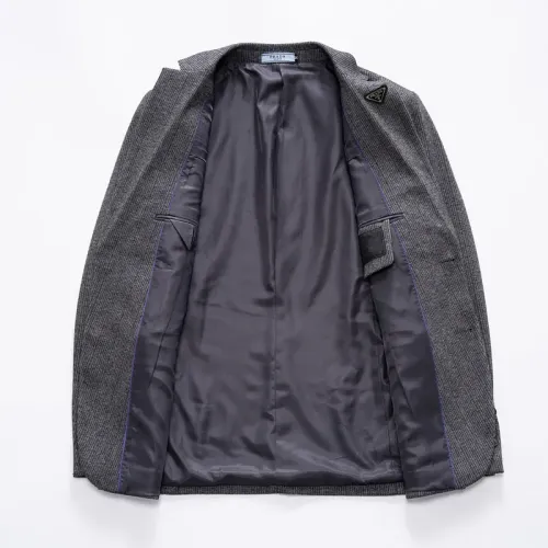 Replica Prada Jackets Long Sleeved For Men #1396127 $68.00 USD for Wholesale