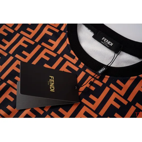 Replica Fendi Hoodies Long Sleeved For Men #1396255 $39.00 USD for Wholesale