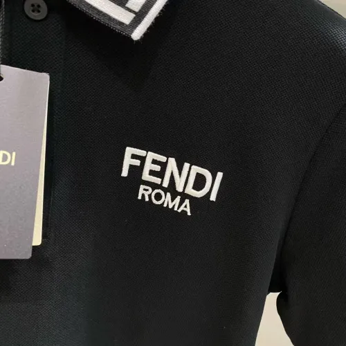 Replica Fendi T-Shirts Short Sleeved For Men #1396355 $42.00 USD for Wholesale