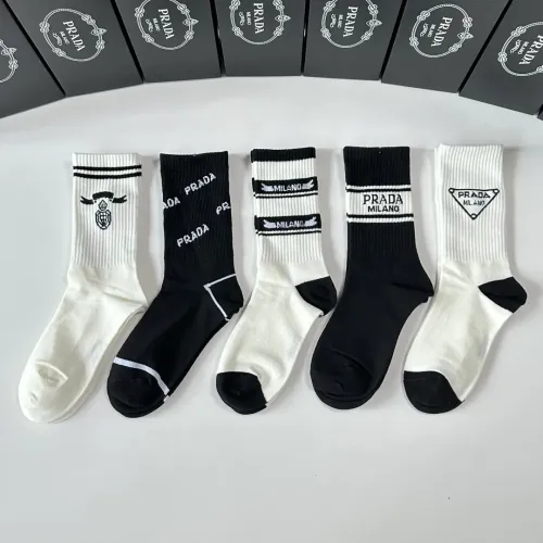 Replica Prada Socks #1396394 $29.00 USD for Wholesale