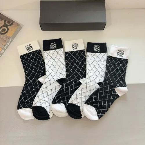 Replica LOEWE Socks #1396411 $29.00 USD for Wholesale