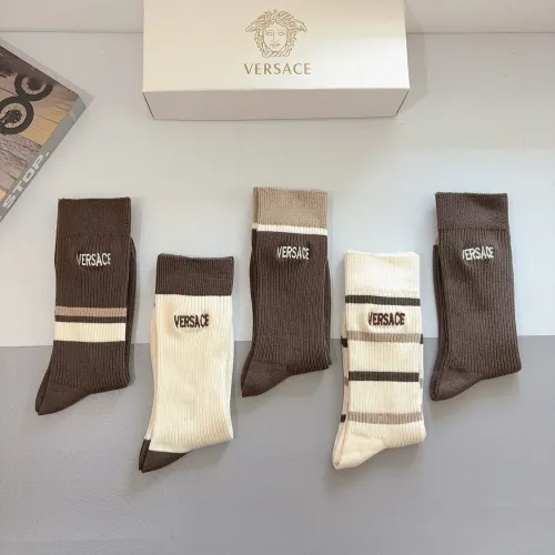 Replica Versace Socks #1396417 $29.00 USD for Wholesale