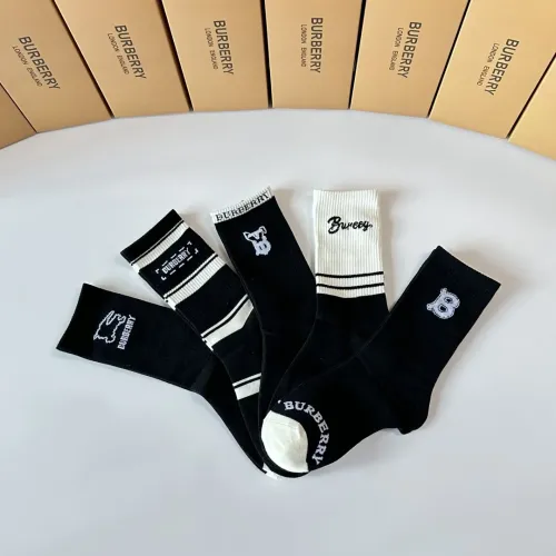Replica Burberry Socks #1396423 $29.00 USD for Wholesale