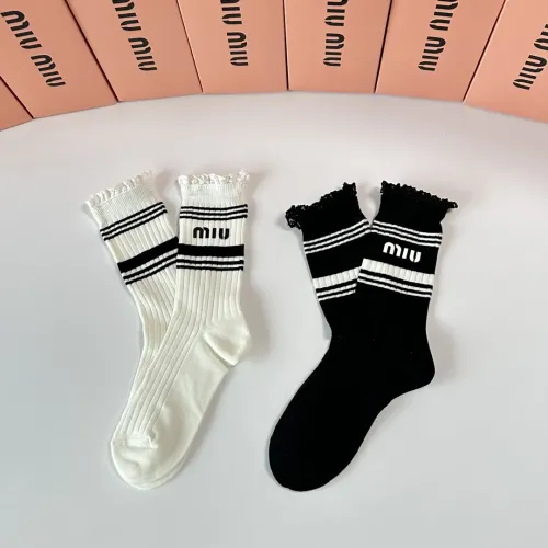 Cheap MIU MIU Socks #1396436, $$29.00 USD On MIU MIU Socks