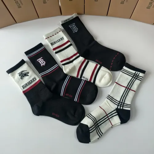 Replica Burberry Socks #1396443 $29.00 USD for Wholesale