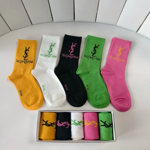 Cheap Yves Saint Laurent YSL Socks #1396458, $$29.00 USD On Yves Saint Laurent YSL Socks