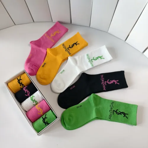 Replica Yves Saint Laurent YSL Socks #1396458 $29.00 USD for Wholesale